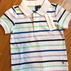 NWT Janie and Jack Collared Polo 6-12M